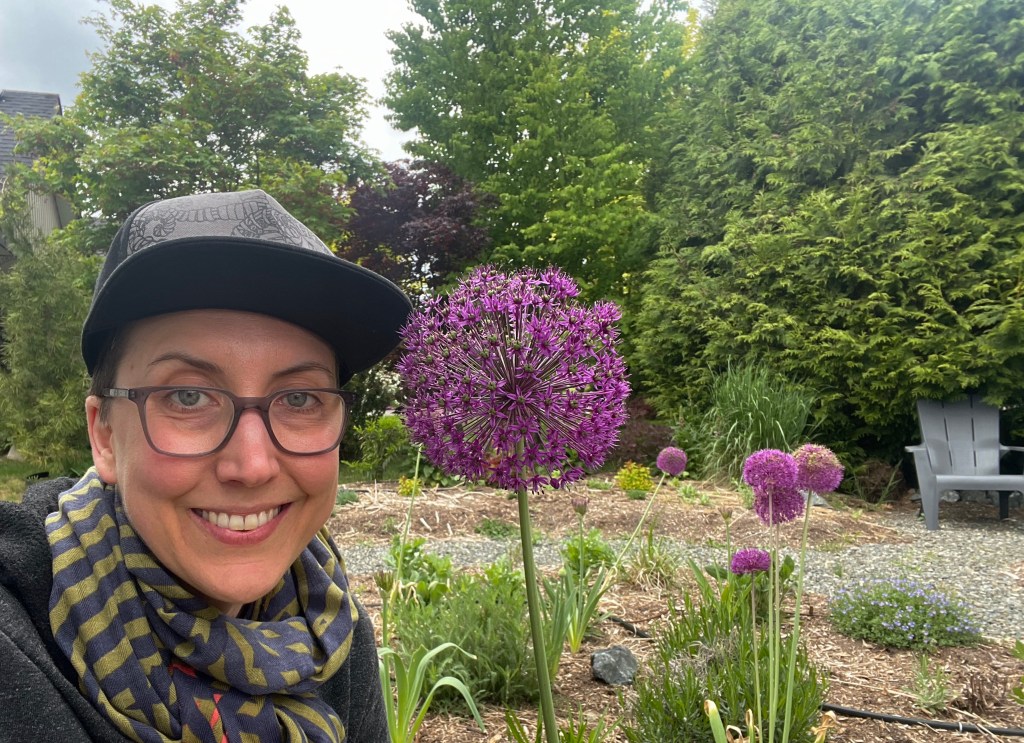 Purple fireworks the size of my head